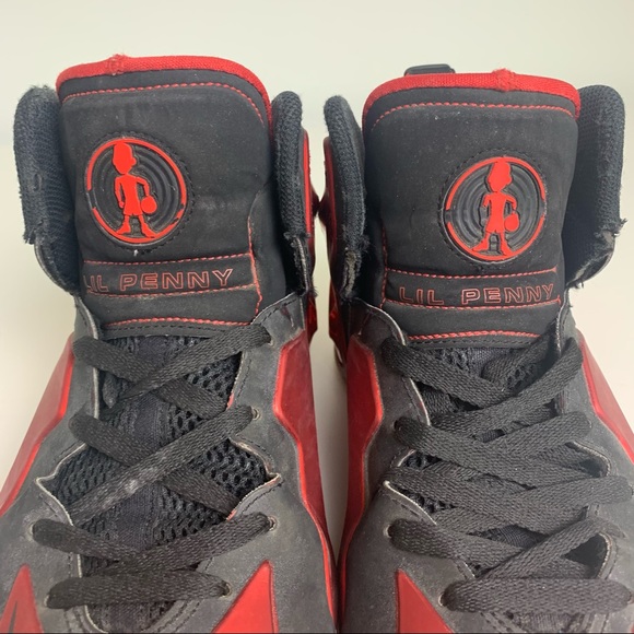 Nike Lil Penny Posite University Spring Red - Picture 6 of 11